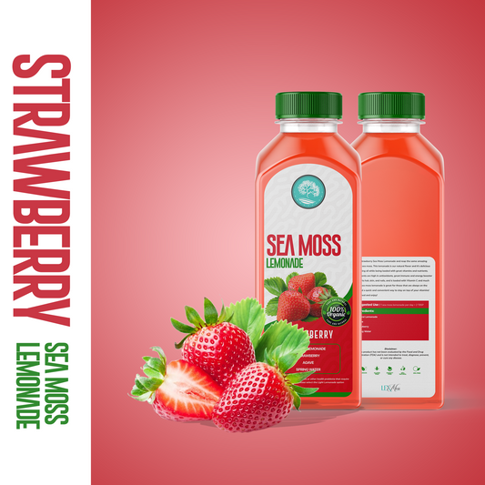 STRAWBERRY SEA MOSS LEMONADE